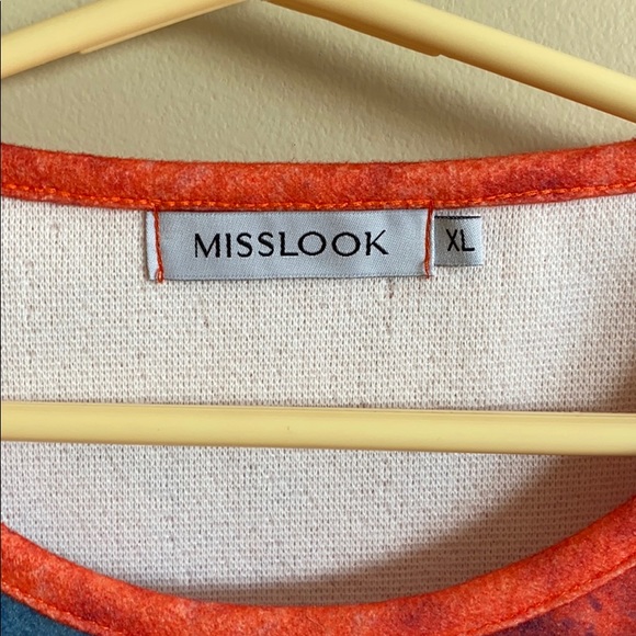 Colourful long sleeve top XL - Picture 5 of 7